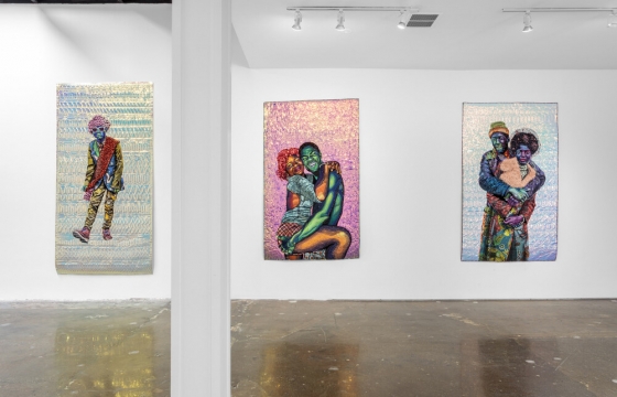 Bisa Butler: Hold Me Close @ Jeffrey Deitch Gallery, Los Angeles